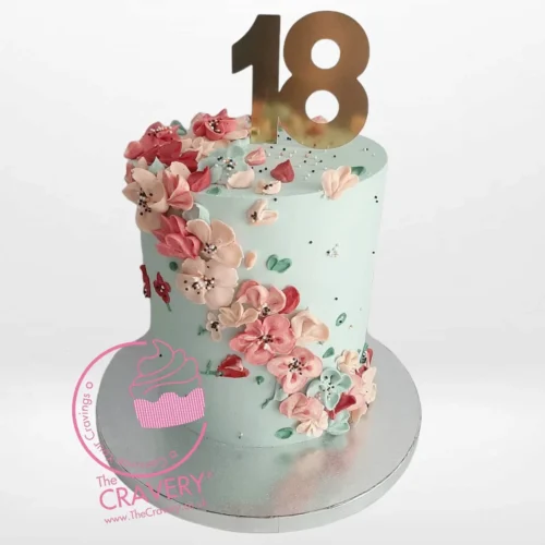 18 Cake Birthday from Cravery’s cake makers Birmingham