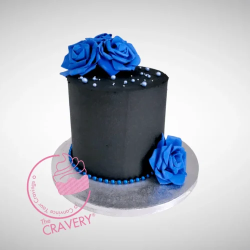 Elegant 21st Birthday Cake for Him with masculine design handcrafted by The Cravery, the best cake shop in Birmingham.