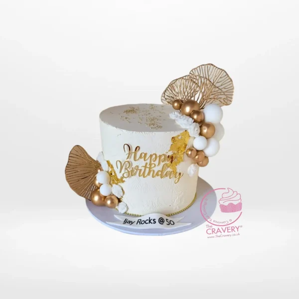 40th Birthday Cake, milestone celebration cake from The Cravery Birmingham