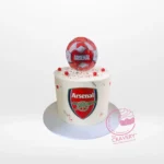 Arsenal Birthday Cake – A striking cake with Arsenal FC decor, perfect for Birmingham parties.