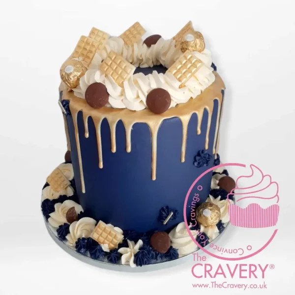 Birthday Cake Blue Colour from Cravery’s birthday cake Walsall