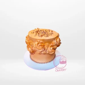 Birthday Cake Rose Gold – A luxurious cake with rose gold accents, perfect for birthdays in Birmingham.