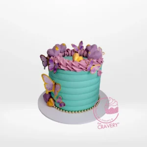 Birthday Cake Tiffany from Cravery's birthday cakes Birmingham service – A luxurious, elegant treat for your special occasion.