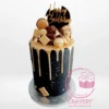 Black & Gold Cake from Cravery’s cake Solihull