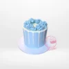 Blue Drip Cake from cake shop Birmingham – A vibrant celebration cake.