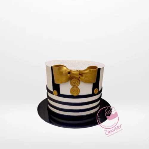 Bow Cake – A custom creation with an elegant fondant bow, perfect for special occasions, available at our cake shop Birmingham.