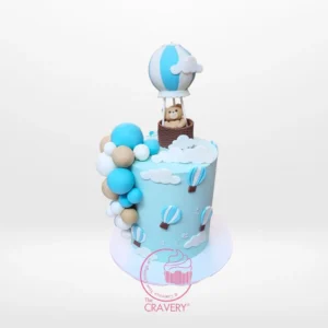 Cake with Teddy from best bakery Birmingham – A sweet and delightful centerpiece.