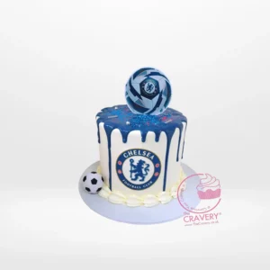 Chelsea Birthday Cake from Cravery’s cake makers Solihull