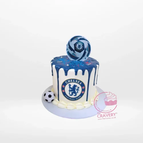 Chelsea Birthday Cake from Cravery’s cake makers Solihull
