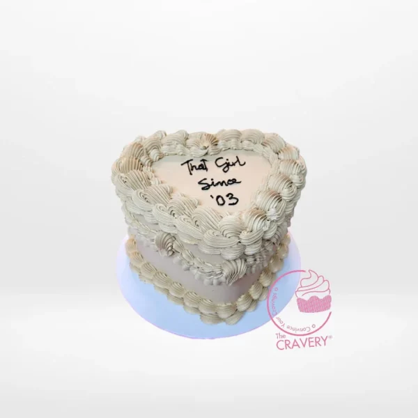 Choco Heart Cake – A decadent chocolate cake with ganache and chocolate shavings, perfect for celebrations in Birmingham.