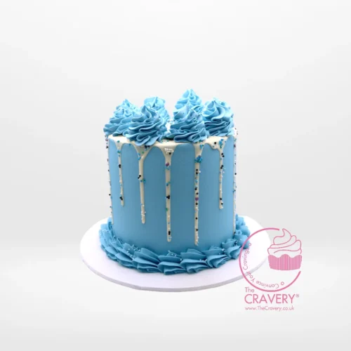 Cloud Cakes by The Cravery, dreamy handcrafted celebration cake from our cake shop in Great Barr.