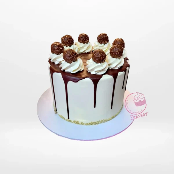 Celebration Birthday Cake by The Cravery, handcrafted design available for birthday cakes in Birmingham UK.