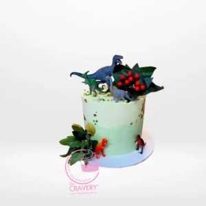 Dinosaur Cakes with themed decorations, cake delivery in Birmingham