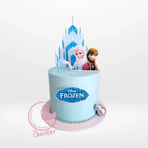 Elsa Birthday Cake from Cravery's cake makers Birmingham – A magical Frozen-themed celebration treat.