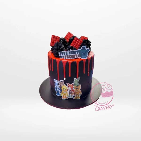 Five Nights At Freddys Cake from Cravery’s cake shop Birmingham