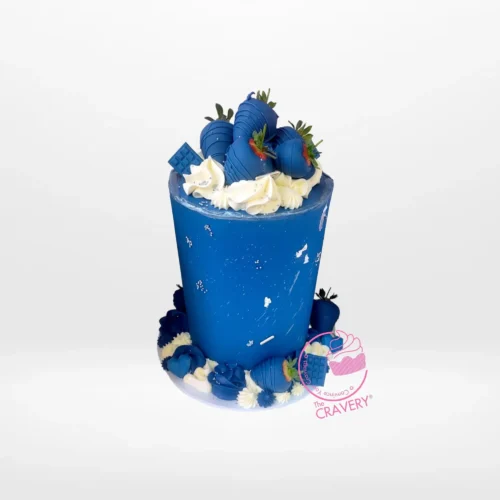 Galaxy Cake from Cravery’s birthday cake delivery Birmingham