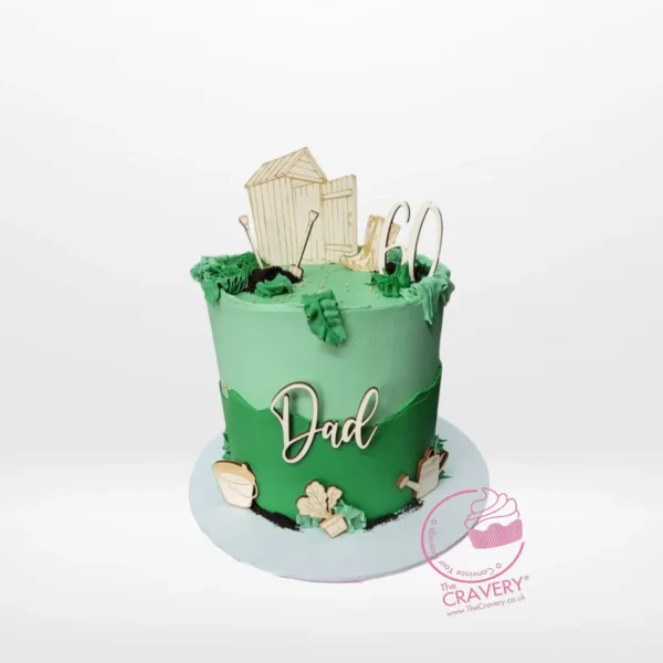 Gardener Cake – A lovely cake with edible garden decor, perfect for Birmingham celebrations.