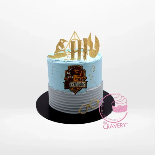 Gryffindor Cake from Cravery's cake artist Solihull – A magical treat for fans of Gryffindor House.