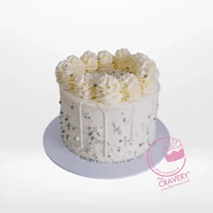 Birth Day Cake by The Cravery, handcrafted celebration cake available from our cake shop in Shirley.