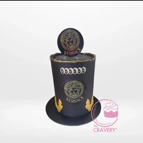 Happy Birthday Versace Cake from Cravery’s best bakery Birmingham