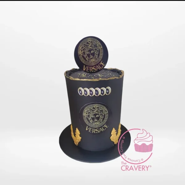 Happy Birthday Versace Cake from Cravery’s best bakery Birmingham