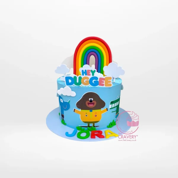 Hey Duggee Birthday Cake by The Cravery, handcrafted children’s birthday cake available in Solihull.