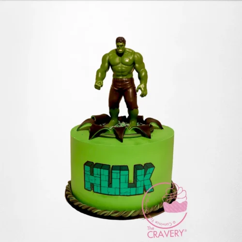 Hulk Birthday Cake from Cravery's Birthday Cakes Redditch