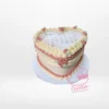 Latte Calendar Heart Cake – Romantic cake available at birthday cakes Birmingham.