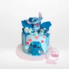 Lilo and Stitch Cake from birthday cakes Birmingham collections – A vibrant and fun cake for your celebration.