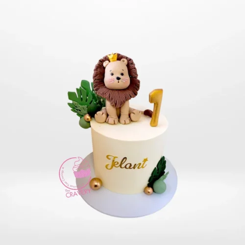 Lion Cake for Birthday – A majestic lion-shaped cake perfect for birthday celebrations in Birmingham.