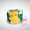 Lion King Cake with Simba and Nala design, best birthday cakes in Birmingham