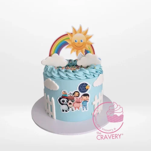Little Baby Bum Cake from Cravery’s best cake shop Birmingham