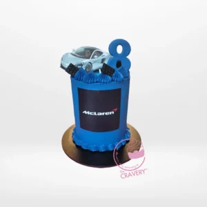 McLaren Birthday Cake by The Cravery, handcrafted supercar-themed cake, part of the best birthday cakes in Sutton Coldfield.