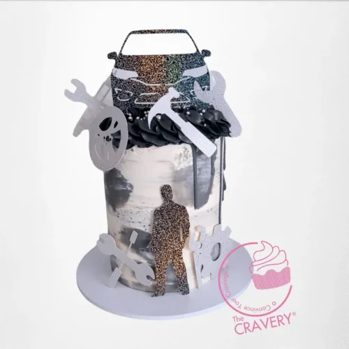 Mechanic Cake from Cravery’s best cake shop Birmingham