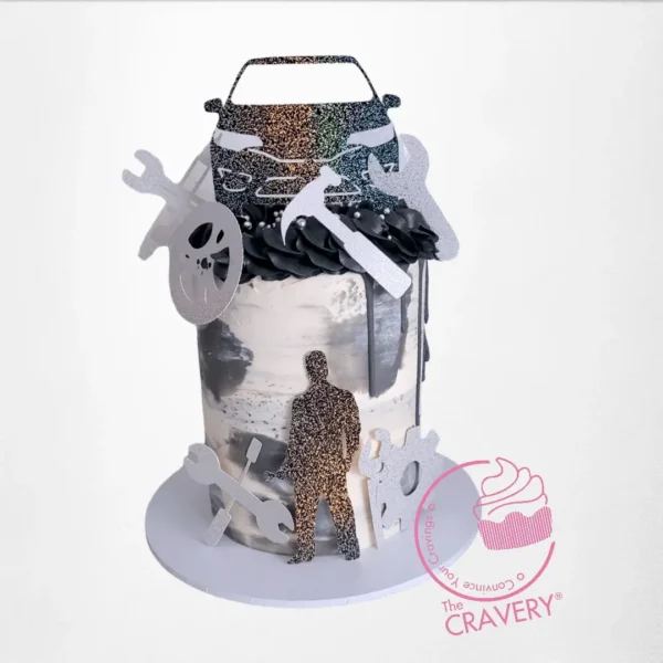 Mechanic Cake from Cravery’s best cake shop Birmingham