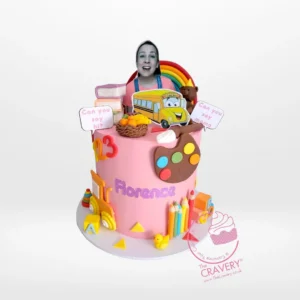 Miss Rachel Birthday Cake from Carvery's cake Walsall collections – A sweet and delightful celebration cake.