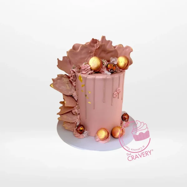 Modern Birthday Cake for Ladies – A chic and sophisticated cake with sleek designs and metallic accents, perfect for birthdays in Birmingham.