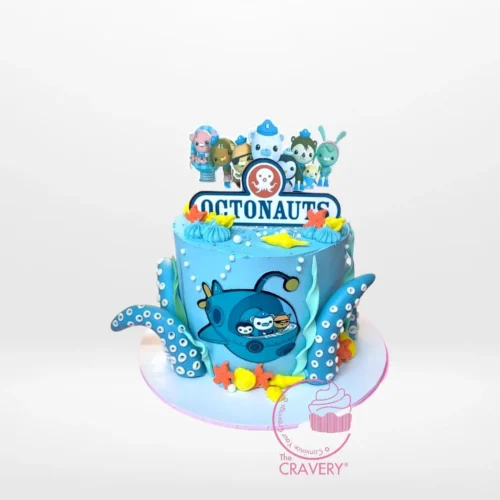 Octonauts Cake from cake delivery Birmingham – A vibrant celebration cake.