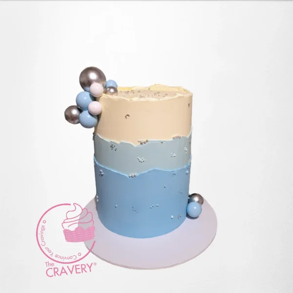 Pastel Colored Cakes from Cravery's Cake Shop Birmingham. A delicate and beautiful cake featuring soft pastel hues for your celebration.