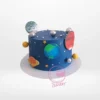 Planets Cake from Cravery's cake delivery Birmingham – A stunning cake inspired by the cosmos, perfect for any space-themed celebration.