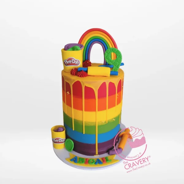 Play Doh Cake from Cravery's Cake Shop Birmingham – A fun and creative cake for your celebration.