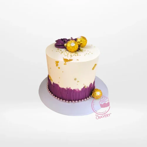 Purple Birthday Cake – An elegant, purple cake perfect for special occasions in Birmingham.