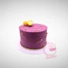 The Cravery's Purple Cake – A rich, regal creation from Cravery's birthday cakes Solihull collections.
