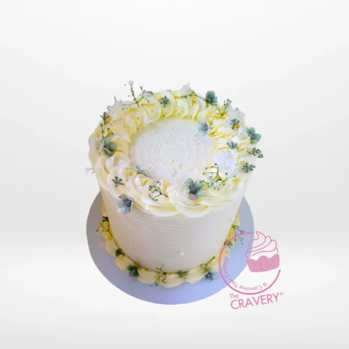 Romantic Anniversary Cake – A beautifully decorated cake, perfect for anniversary celebrations in Solihull.