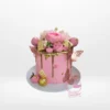 Rose Gold Birthday Cake from Cravery’s birthday cakes delivered Birmingham