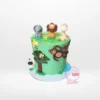 Safari Cake Theme from Cravery cake shop Birmingham – A delightful and whimsical safari celebration treat.