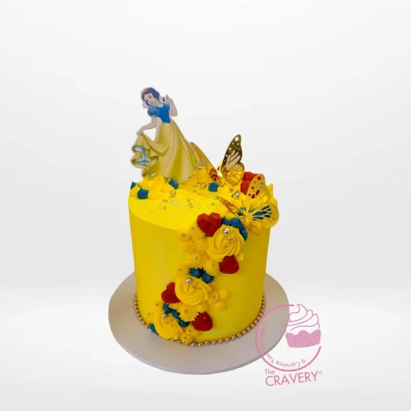 Snow White Cake – A fairytale-themed cake with Snow White design, available at our cake shop Birmingham.