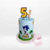 Sonic Cake with Sonic the Hedgehog design, birthday cake shop Birmingham
