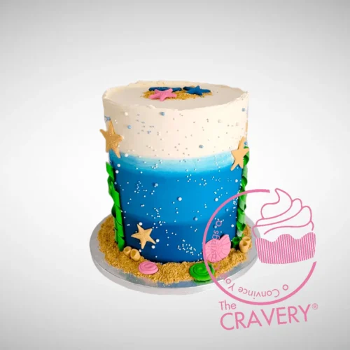 Under the Sea Cake from Cravery’s cake shop Solihull