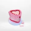 Vintage Heart Cake from best bakery Birmingham – A charming creation for romantic celebrations.